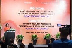 Công bố Báo cáo điều tra quốc gia về bạo lực đối với phụ nữ ở Việt Nam
