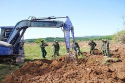 Tìm thấy 7 hài cốt liệt sỹ ở lòng hồ đập Trấm