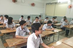 Mới mổ ruột thừa ít ngày, thí sinh vẫn cố gắng dự thi lớp 10