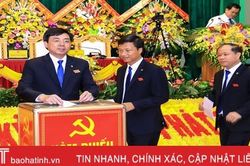 Bí thư Thị ủy Kỳ Anh Đặng Văn Thành tái cử nhiệm kỳ 2020-2025