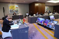 Cuộc họp trực tuyến các quan chức cấp cao ASEAN