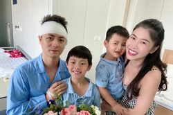 Thủy Anh viết tâm thư xúc động sau khi Đăng Khôi phẫu thuật thính giác