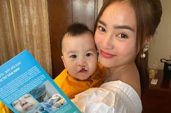 Ăn mặc lộng lẫy đi thăm bé gái chuẩn bị phẫu thuật hở hàm ếch, Lan Ngọc khiến fan cảm phục khi biết rõ sự thật phía sau