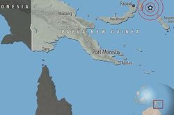 New Guinea: Động đất mạnh 7 độ Richter, không có cảnh báo sóng thần