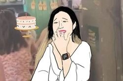 Cô gái ăn lén bánh kem của người lạ bị chế ảnh, tạo tài khoản giả