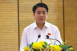 Chủ tịch Nguyễn Đức Chung: Trong hôm nay khu vực nội thành cơ bản sẽ sạch rác