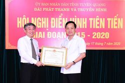 Đài PT-TH tỉnh Tuyên Quang biểu dương điển hình tiên tiến giai đoạn 2015 - 2020