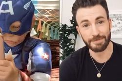 Cậu nhóc liều mình cứu em gái được Chris Evans tặng hẳn chiếc khiên thật của Captain America