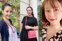 Nhật Linh mang bầu xinh đẹp, Quỳnh Anh và Kỳ Hân kém sắc