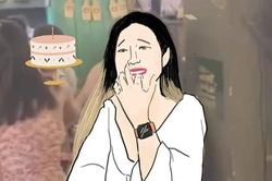 Ăn vụng bánh kem kém duyên, cô gái gây 'bão mạng' bị dân tình 'chế ảnh'