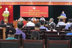 Tiếp tục phát huy vai trò của MTTQ các cấp xây dựng khối đại đoàn kết toàn dân tộc