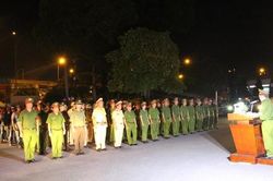 Công an quận 9 ra quân tấn công, trấn áp tội phạm