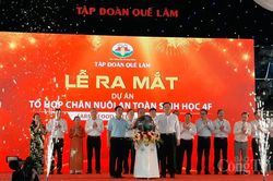 Ra mắt Dự án Tổ hợp chăn nuôi an toàn sinh học 4F