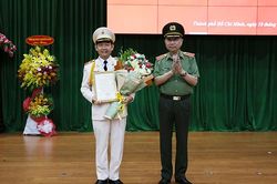 Thăng cấp bậc hàm Thiếu tướng đối với Phó giám đốc Công an TP. Hồ Chí Minh