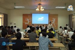 Cựu tuyển thủ tổ chức giải bóng chuyền không chuyên Hà Nội