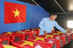 Tìm thấy 21 hài cốt liệt sĩ tại An Khê và Kông Chro
