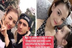 Hồng Quế ẩn ý 'nối lại tình xưa' với bố của con gái
