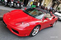 Ferrari 360 Spider 'hàng hiếm' từng của đại gia Đặng Lê Nguyên Vũ