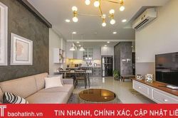 Căn hộ đẹp lạ với tông màu xám