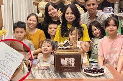 Hotmom Hằng Túi mừng sinh nhật khi đang mang thai lần 5, tiết lộ mối quan hệ đặc biệt với mẹ chồng cũ