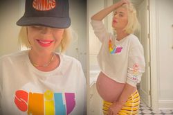 Katy Parry khoe ảnh thai kỳ 'xì tin', chiếm lại spotlight 'bụng bự' từ mẹ bầu Nicki Minaj
