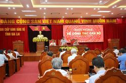 Ban Thường vụ Tỉnh ủy Gia Lai tổ chức hội nghị về công tác cán bộ