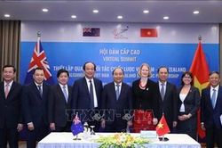 Việt Nam và New Zealand nâng cấp quan hệ lên đối tác chiến lược