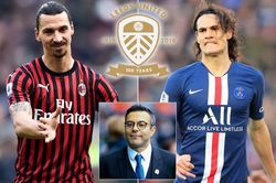 Leeds United 'chơi lớn' khi chiêu mộ Ibrahimovic và Edinson Cavani
