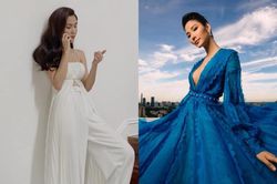 Tăng Thanh Hà khoe thần thái đỉnh của đỉnh trong cây đồ đơn sắc, Hoàng Thùy khiến fan xuýt soa với váy xẻ sâu, lộ ngực đầy hun hút