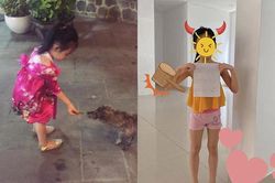 Lâu không xuất hiện, con gái Thủy Tiên giờ phổng phao, đòi bố mẹ cho con nói sự thật