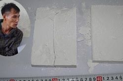 Công an Hải Dương bắt đối tượng vận chuyển 2 bánh heroin