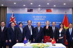 Việt Nam - New Zealand chính thức thiết lập quan hệ Đối tác chiến lược