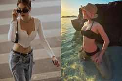 Showbiz 23/7: Ngọc Trinh diện quần cắt xẻ lạ mắt, Diệu Nhi khoe hình bikini siêu hot