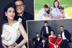 Lấy chồng đại gia, sống cùng 4 con Hà Kiều Anh quên đi sóng gió