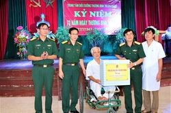 Tổng cục Hậu cần tích cực chăm lo người có công