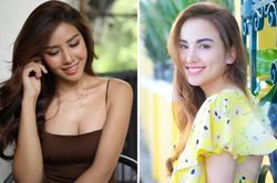 Nguyễn Thị Loan trễ nải gợi cảm, Diễm Hương vẫn rạng rỡ sau tin đồn ly hôn