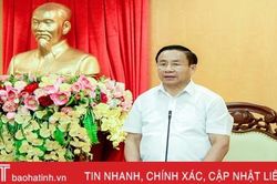 Bí thư Tỉnh ủy Hà Tĩnh: Lấy 30/9 và 30/12 làm 2 mốc chính để đánh giá giải ngân đầu tư công