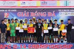 Câu lạc bộ Lê Trường vô địch Giải Bóng đá U14 Cup APC Champonship - Châu Á Thái Bình Dương lần thứ II