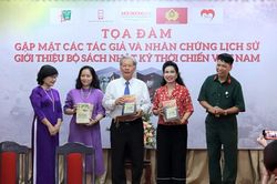 Tọa đàm giới thiệu bộ sách giá trị 'Nhật ký thời chiến Việt Nam'