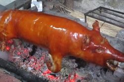 Lợn quay ở Lạng Sơn