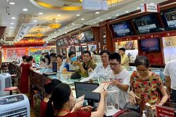 2 lần lập đỉnh của giá vàng trong nước