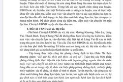 UBND huyện Mường Khương chấn chỉnh công tác kiểm tra, kiểm soát vận chuyển lợn trên địa bàn