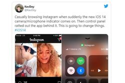 iOS 14 phát hiện Instagram tự kích hoạt camera smartphone người dùng