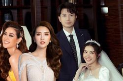Clip: Thúy Vân 'quẩy' hết mình trong đám cưới cùng dàn người đẹp Miss Universe 2019