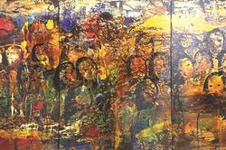 Triển lãm tranh sơn mài Nguyễn Thành Long