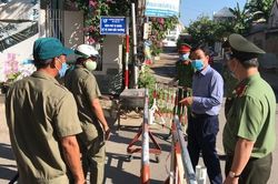 Phong tỏa khu vực có ca nhiễm Covid-19 đầu tiên trong cộng đồng ở Quảng Ngãi