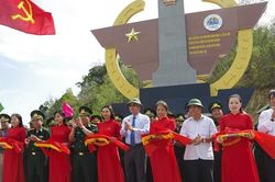 Khánh thành Bia ghi danh nơi thành lập Đại đội An ninh vũ trang Phú Yên