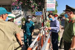 Phong tỏa khu dân cư chỗ ở bệnh nhân 419 ở Quảng Ngãi