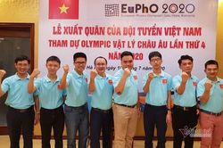 Việt Nam giành huy chương Vàng Olympic Vật lý châu Âu