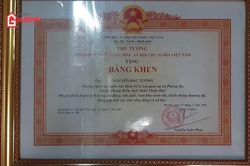 Thương binh hạng nhất được Thủ tướng tặng bằng khen, nuôi 5 con thành đạt